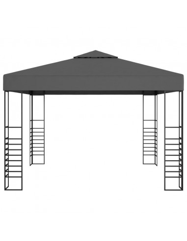 Gazebo da Giardino 3x3 m Antracite