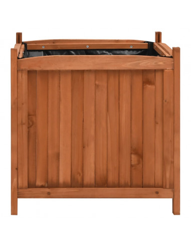 Fioriere Rialzate 2 pz 50x50x50 cm in Legno di Abete