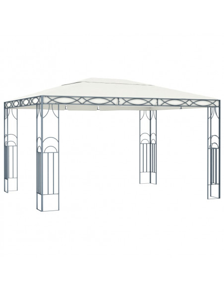 Gazebo 400x300 cm Crema