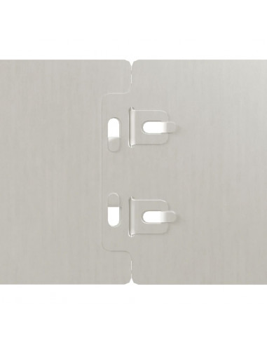 Bordure per Prato 10 pz 10x103 cm Flessibili in Acciaio Corten