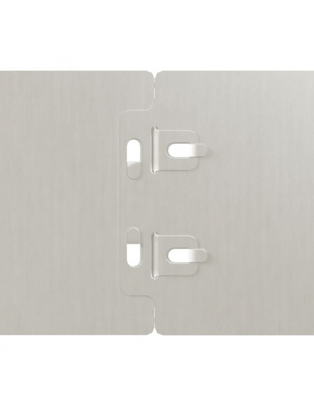 Bordure per Prato 10 pz 10x103 cm Flessibili in Acciaio Corten