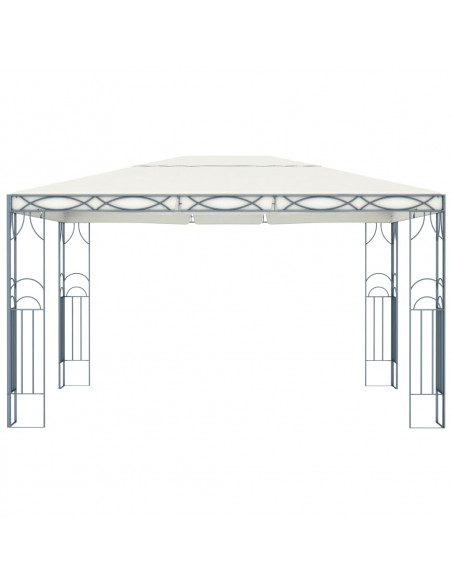 Gazebo 400x300 cm Crema