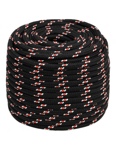 Corda Nautica Nera 16 mm 100 m in Polipropilene