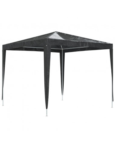 Gazebo Professionale 2,5x2,5 m Antracite 90 g/m²