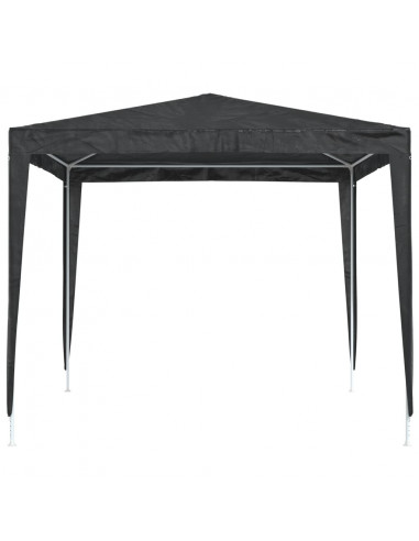 Gazebo Professionale 2,5x2,5 m Antracite 90 g/m²