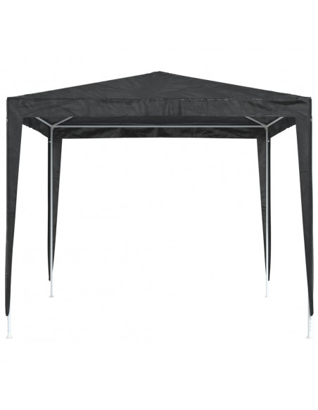 Gazebo Professionale 2,5x2,5 m Antracite 90 g/m²