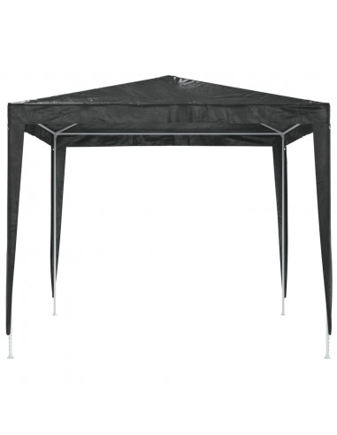 Gazebo Professionale 2,5x2,5 m Antracite 90 g/m²