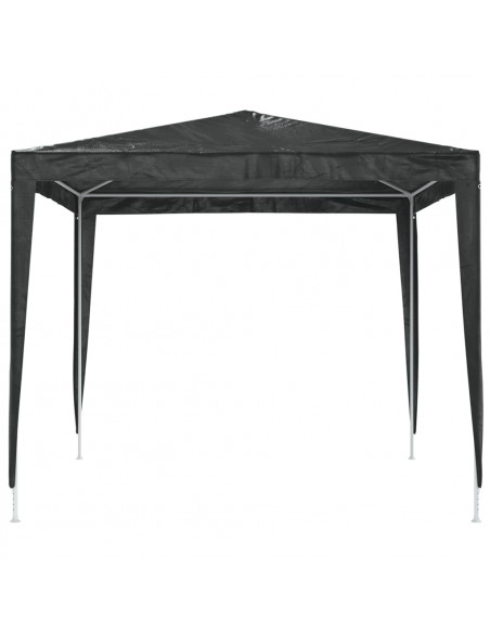 Gazebo Professionale 2,5x2,5 m Antracite 90 g/m²