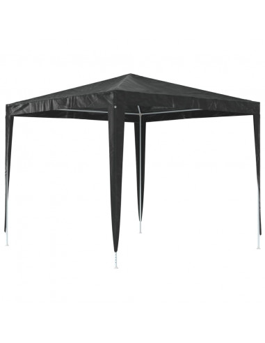 Gazebo Professionale 2,5x2,5 m Antracite 90 g/m²