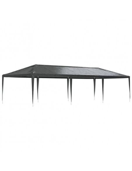 Gazebo Professionale 4x9 m Antracite 90 g/m²