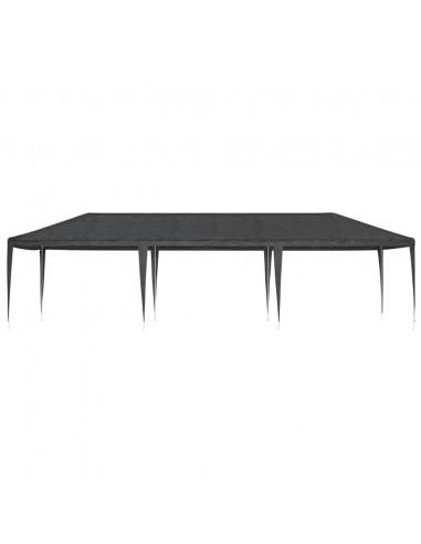 Gazebo Professionale 4x9 m Antracite 90 g/m²