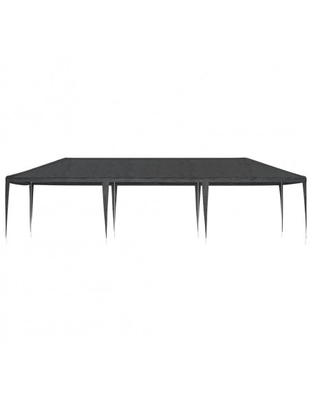 Gazebo Professionale 4x9 m Antracite 90 g/m²