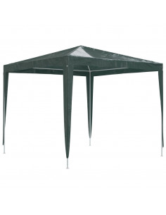 Gazebo Professionale 2,5x2,5 m Verde 90 g/m² 2