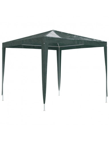 Gazebo Professionale 2,5x2,5 m Verde 90 g/m²