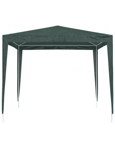 Gazebo Professionale 2,5x2,5 m Verde 90 g/m²