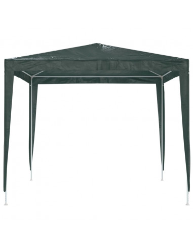 Gazebo Professionale 2,5x2,5 m Verde 90 g/m²
