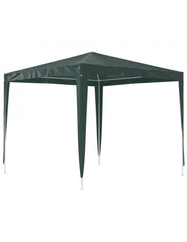 Gazebo Professionale 2,5x2,5 m Verde 90 g/m²