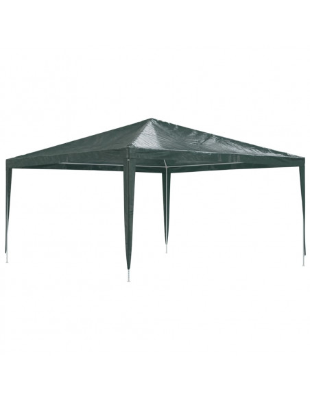 Gazebo Professionale 4x4 m Verde 90 g/m²