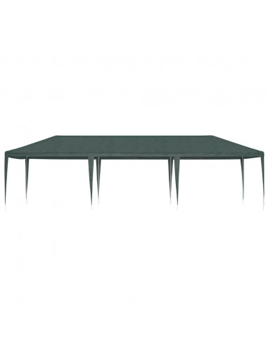 Gazebo Professionale 4x9 m Verde 90 g/m²