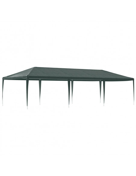Gazebo Professionale 4x9 m Verde 90 g/m²