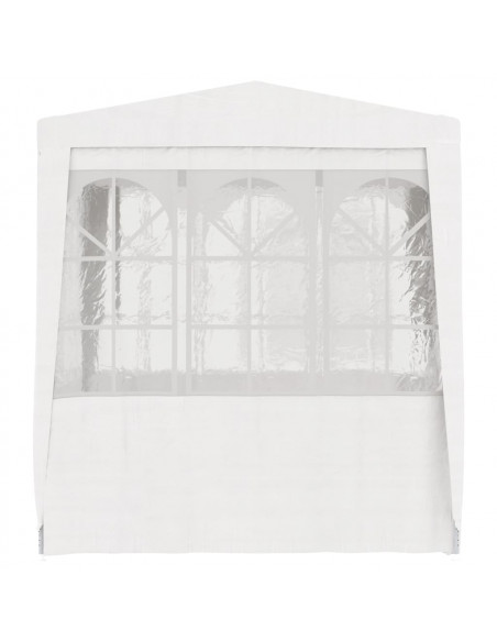 Gazebo Professionale con Pareti 2x2 m Bianco 90 g/m²