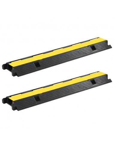 Dossi Passacavi 2 pz 1 Canale in Gomma 100 cm