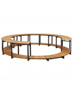 Bordo per Spa 273x53 cm in Legno Massello d'Acacia 2