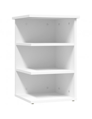 Credenza Bianca 35x35x55 cm in Legno Multistrato