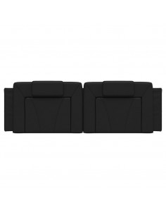 Cuscino Testiera Nero 160 cm in Similpelle