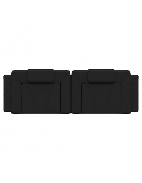 Cuscino Testiera Nero 160 cm in Similpelle