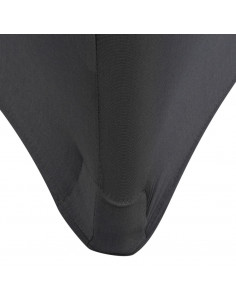 Fodere Elasticizzate per Tavolo 2 pz 243x76x74 cm Antracite