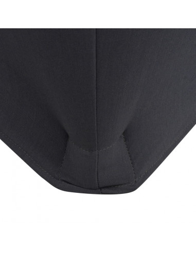 Fodere Elasticizzate per Tavolo 2 pz 243x76x74 cm Antracite