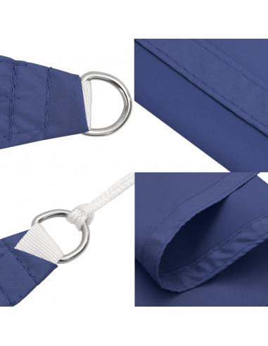 Vela Parasole in Tela Oxford Quadrata 4x4 m Nero