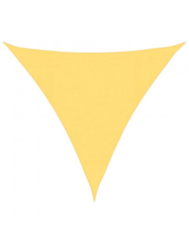 Vela Parasole 160 g/m² Beige 4x4x4 m in HDPE