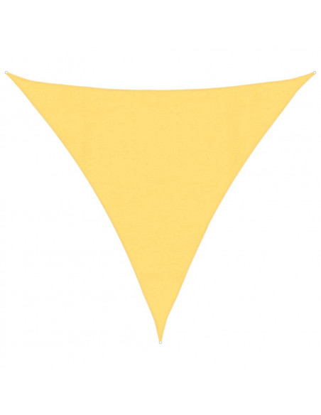 Vela Parasole 160 g/m² Beige 4x4x4 m in HDPE