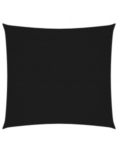 Vela Parasole in Tela Oxford Quadrata 6x6 m Nera 2
