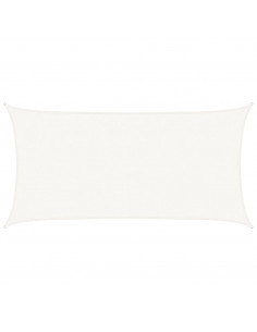 Vela Parasole 160 g/m² Bianca 2,5x5 m in HDPE 2