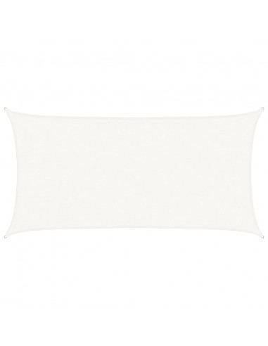 Vela Parasole 160 g/m² Bianca 2,5x5 m in HDPE