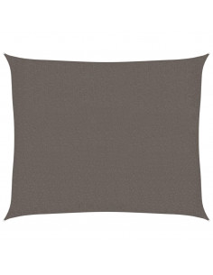 Vela Parasole 160 g/m² Antracite 2,5x3 m in HDPE 2