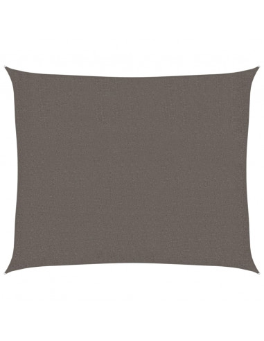 Vela Parasole 160 g/m² Antracite 2,5x3 m in HDPE