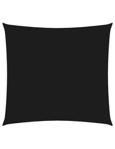 Vela Parasole in Tela Oxford Quadrata 2x2 m Nera