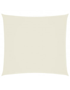 Vela Parasole in Tela Oxford Quadrata 4x4 m Crema 2