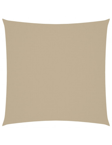 Vela Parasole in Tela Oxford Quadrata 5x5 m Beige
