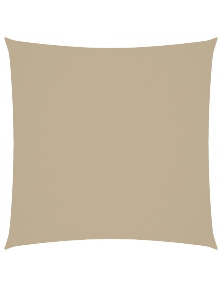 Vela Parasole in Tela Oxford Quadrata 5x5 m Beige