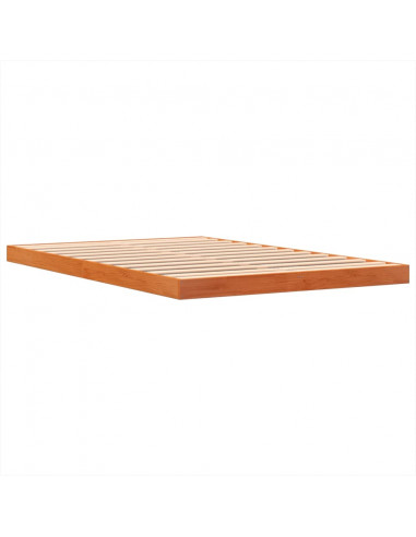 Giroletto Marrone Cera 140x200 cm in Legno Massello di Pino