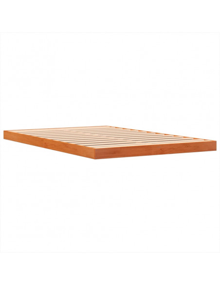 Giroletto Marrone Cera 140x200 cm in Legno Massello di Pino