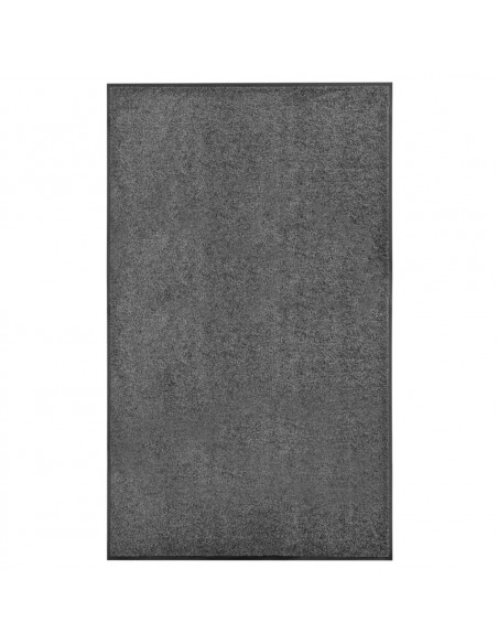 Zerbino Lavabile Antracite 90x150 cm