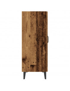 Credenza Legno Antico 70x34x90 cm in Truciolato 2