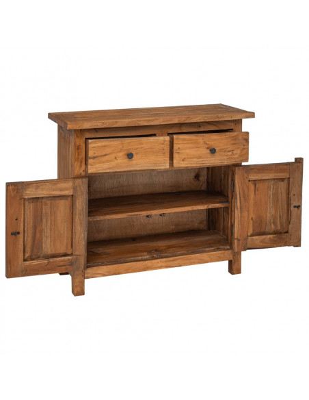Credenza in Legno Massello di Recupero 75x30x65 cm