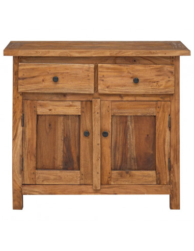 Credenza in Legno Massello di Recupero 75x30x65 cm